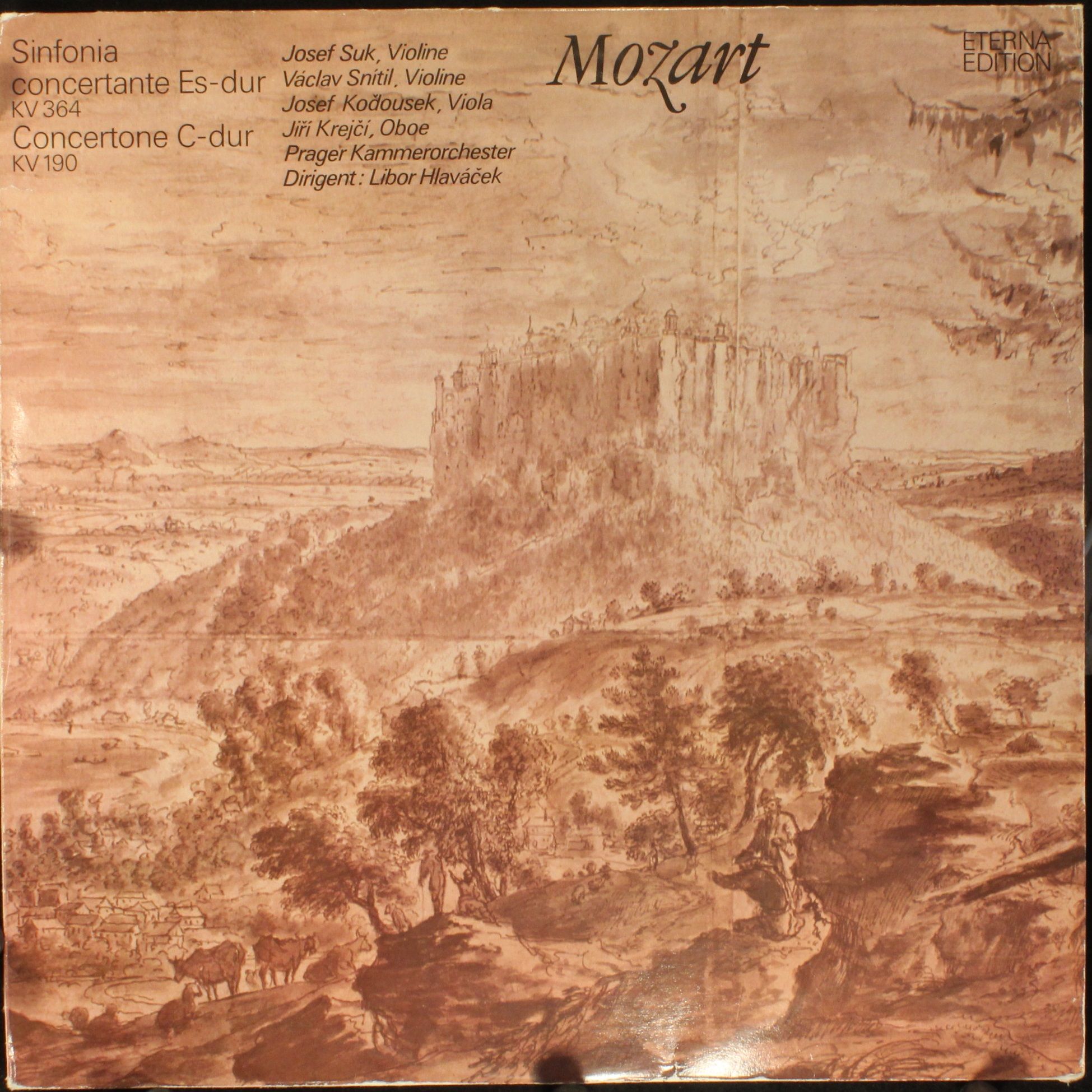 Eterna 8 27 312 - Wolfgang Amadeus Mozart, Josef Suk, Václav Sní