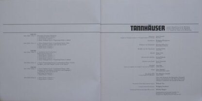 Philips 6747 249 - Richard Wagner, Wolfgang Sawallisch - Tannhäu - Image 5