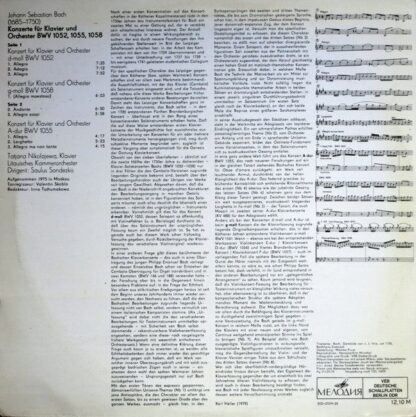 Melodia Eterna 8 27 132 - Johann Sebastian Bach, Tatiana Nikolay - Image 2