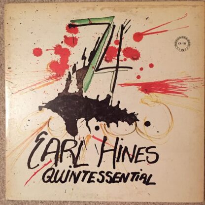 Chiaroscuro Records CR 131 - Earl Hines - Quintessential '74