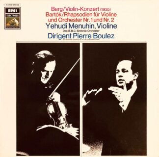 Die Stimme Seines Herrn 1C 063-01 855 - Alban Berg, Béla Bartók,