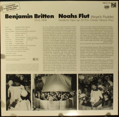 FSM FSM 53 754 - Benjamin Britten, Wolfgang Pailer, Béatrice Lie - Image 2