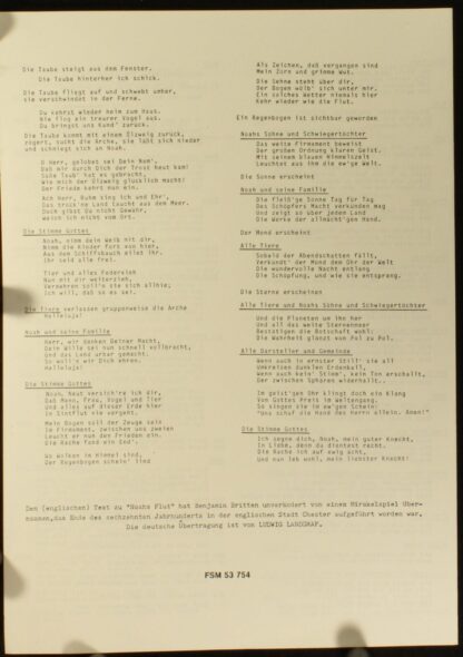 FSM FSM 53 754 - Benjamin Britten, Wolfgang Pailer, Béatrice Lie - Image 4