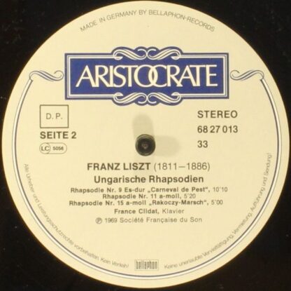 Aristocrate (2) 68 27 013 - Franz Liszt, France Clidat - Ungaris - Image 6