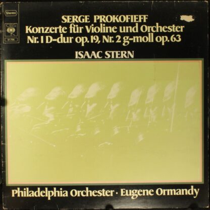 CBS 61 796 - Sergei Prokofiev, Isaac Stern, Eugene Ormandy, The