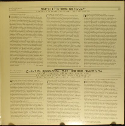 CBS Masterworks GM 31 - Igor Stravinsky, Columbia Chamber Orches - Image 3