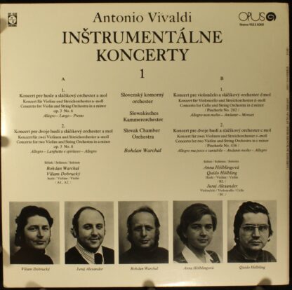 Opus 9111 0305 - Antonio Vivaldi, Slovak Chamber Orchestra, Bohd - Image 2