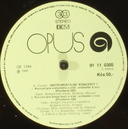 Opus 9111 0305 - Antonio Vivaldi, Slovak Chamber Orchestra, Bohd - Image 6