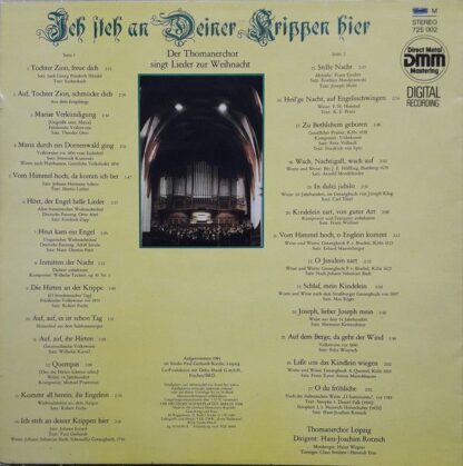 Eterna 725 002 - Thomanerchor - Ich Steh An Deiner Krippen Hier - Image 2