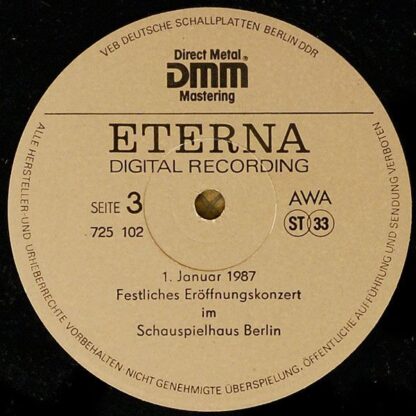 Eterna 725 101/102 - Various - 750 Jahre Berlin • Festliches Erö - Image 7