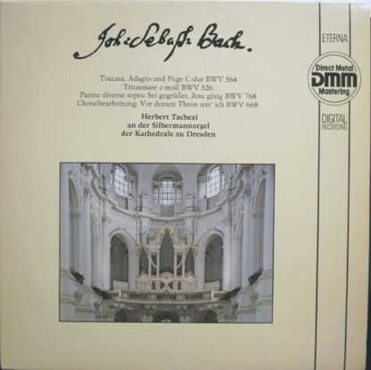 Eterna 725 013 - Johann Sebastian Bach, Herbert Tachezi - Orgelw