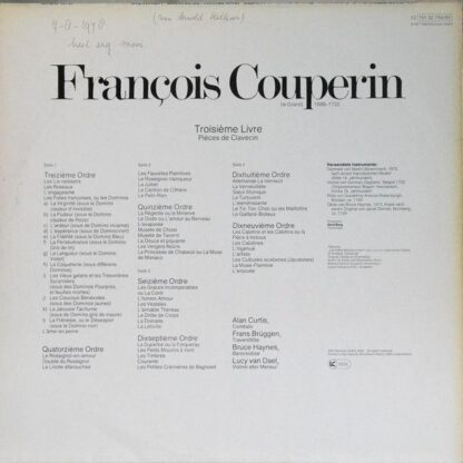 His Master's Voice 1C 151-30 750/51 - François Couperin, Alan Cu - Image 4