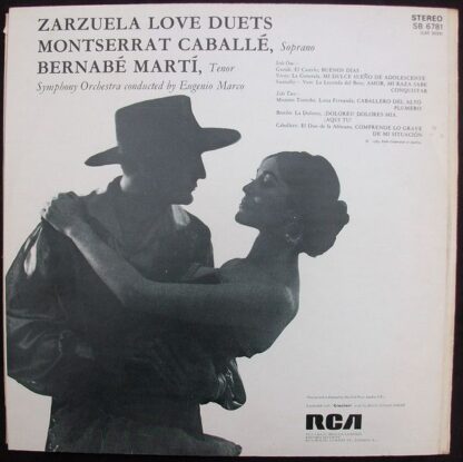 RCA Victor Red Seal SB 6781 - Montserrat Caballé, Bernabé Martí - Image 2