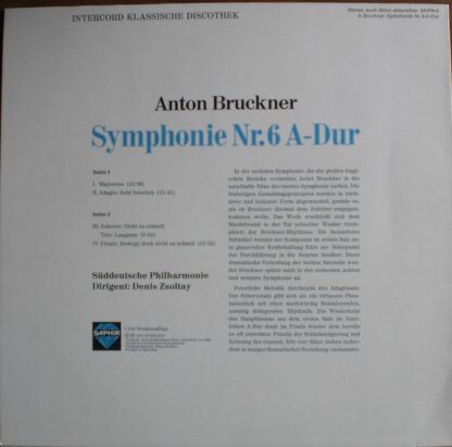 Saphir 29 379-5 - Anton Bruckner, Süddeutsche Philharmonie, Deni - Image 2