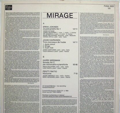 Fuga (2) 3023 - Various - Mirage - Image 2