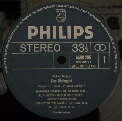 Philips 6747 046 - Richard Wagner, Karl Böhm - Das Rheingold   ( - Image 7
