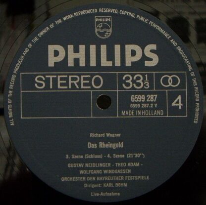 Philips 6747 046 - Richard Wagner, Karl Böhm - Das Rheingold   ( - Image 10