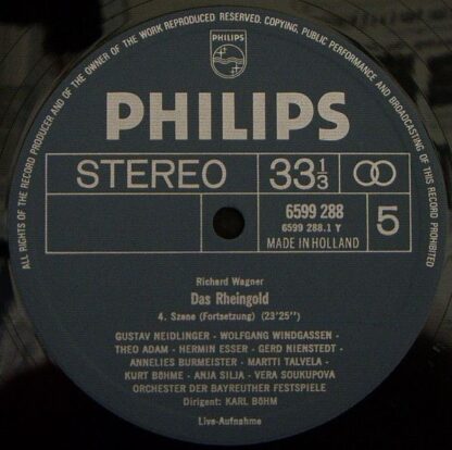 Philips 6747 046 - Richard Wagner, Karl Böhm - Das Rheingold   ( - Image 11