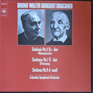 CBS S 77 401 - Bruno Walter, Anton Bruckner, Columbia Symphony O