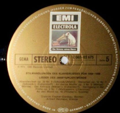 His Master's Voice 1C 065-02 675 - Dietrich Fischer-Dieskau, Ari - Image 2