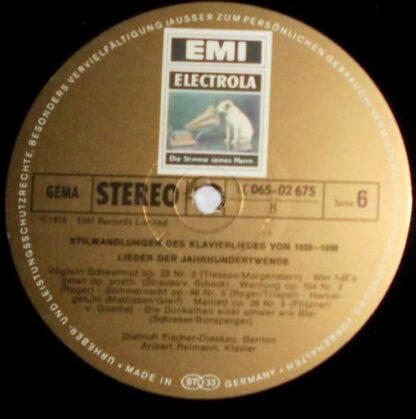His Master's Voice 1C 065-02 675 - Dietrich Fischer-Dieskau, Ari - Image 3