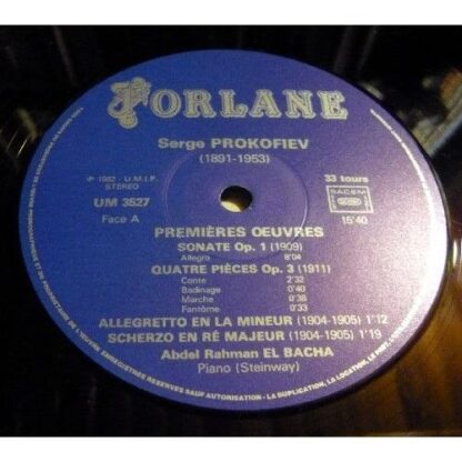 Forlane UM 3527 - Sergei Prokofiev, Abdel Rahman El Bacha - Prem - Image 2