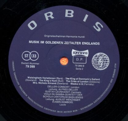 Orbis 79 399 - Deller Consort, Gustav Leonhardt, Viola-da-Gamba- - Image 4