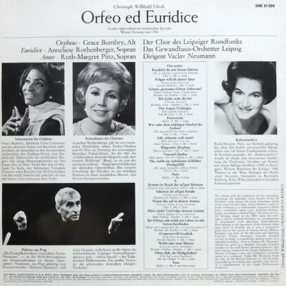 EMI Electrola SME 81 008 - Christoph Willibald Gluck, Grace Bumb - Image 2