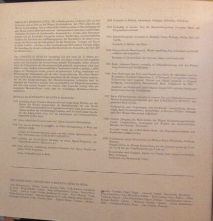 Telefunken SKW 9543-M - Concentus Musicus Wien, Nikolaus Harnonc - Image 5