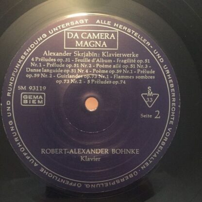 Da Camera Magna SM 93119 - Alexander Scriabin, Robert Alexander - Image 4