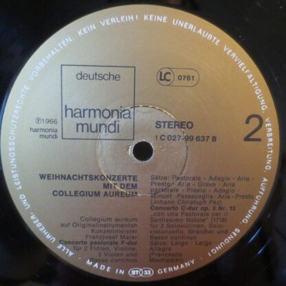 EMI Electrola 1C 027-99 637 - Arcangelo Corelli, Giuseppe Tartin - Image 10