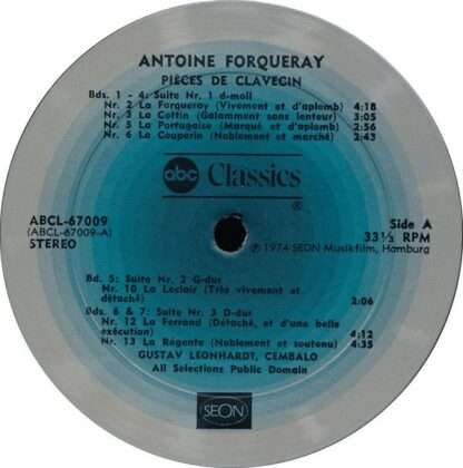 ABC Classics (2) ABCL-67009 - Antoine Forqueray, Gustav Leonhard - Image 3