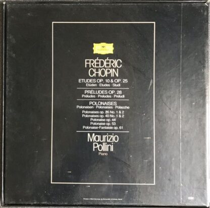 Deutsche Grammophon 2740 230 - Frédéric Chopin, Maurizio Pollini - Image 2