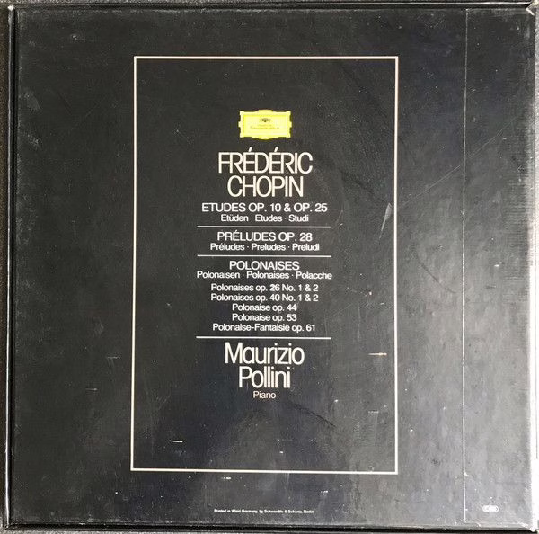 Deutsche Grammophon 2740 230 - Frédéric Chopin, Maurizio Pollini - Image 2
