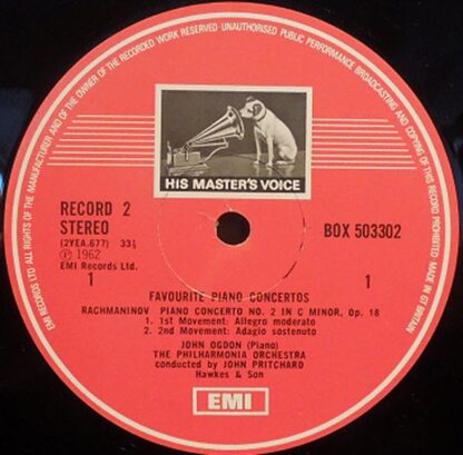 His Master's Voice SLS 5033 - John Ogdon - John Ogdon Plays Favo - Image 3