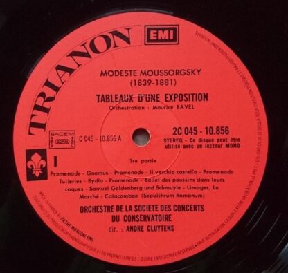 Trianon 2C 045-10856 - Modest Mussorgsky, Mikhail Ivanovich Glin - Image 3
