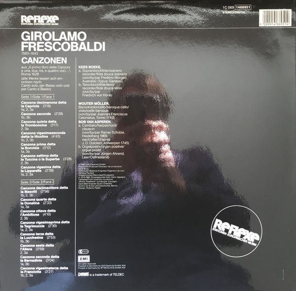 His Master's Voice Digital 1C 069 1466951 - Girolamo Frescobaldi - Image 4