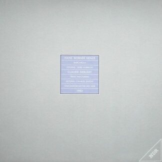 Norddeutscher Rundfunk F 668 120 - Hans Werner Henze, Claude Deb