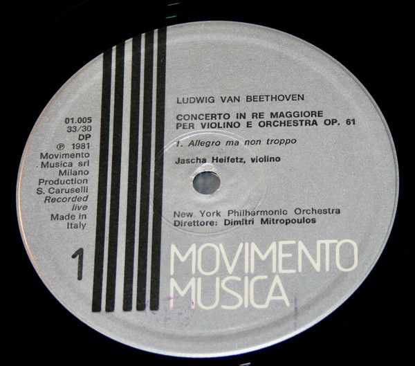 Movimento Musica 01.005 - Ludwig van Beethoven, Jascha Heifetz, - Image 3