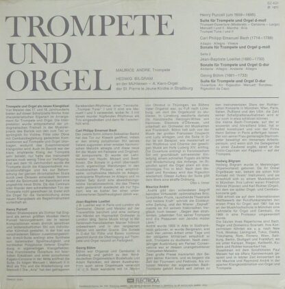 His Master's Voice 62 401 - Maurice André, Hedwig Bilgram - Trom - Image 2