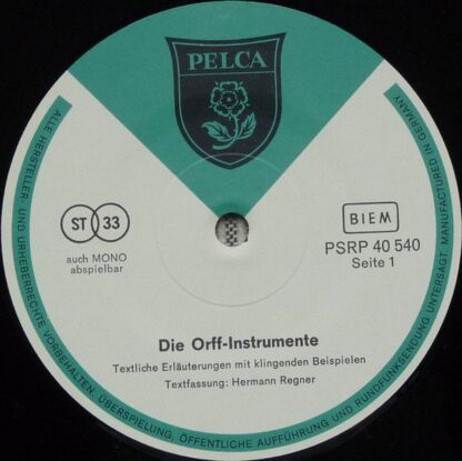 Pelca PSRP 40540 - Hermann Regner - Die Orff-Instrumente - Image 3