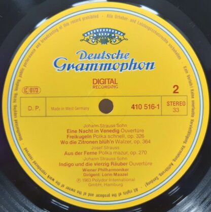 Deutsche Grammophon 410 516-1 - Lorin Maazel, Wiener Philharmoni - Image 4