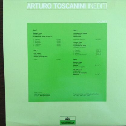 Arkadia ARK 11 - Arturo Toscanini, NBC Symphony Orchestra - Artu - Image 2