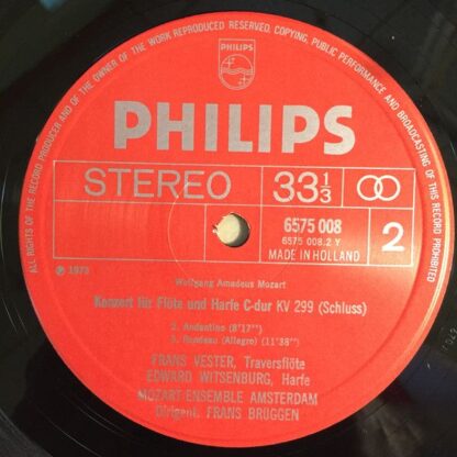 Philips 6775 004 - Wolfgang Amadeus Mozart, Frans Vester, Edward - Image 6