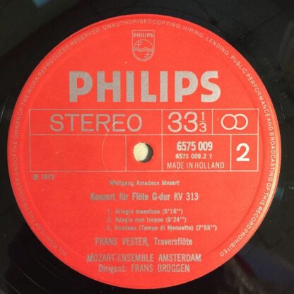 Philips 6775 004 - Wolfgang Amadeus Mozart, Frans Vester, Edward - Image 8