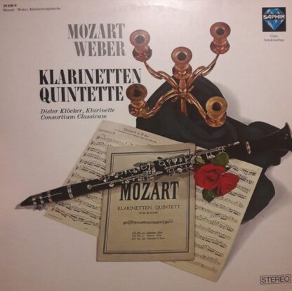 Saphir 29 358-9 - Wolfgang Amadeus Mozart, Carl Maria Von Weber,
