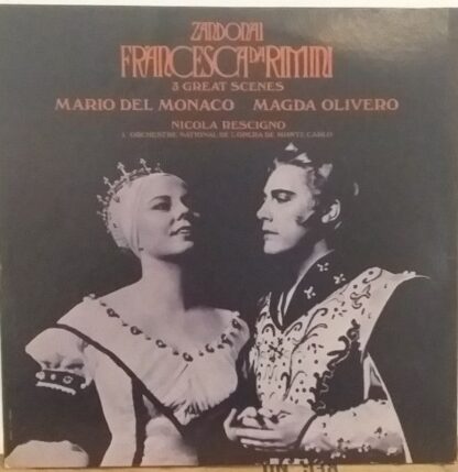 London Records OS 26121 - Riccardo Zandonai, Mario Del Monaco, M - Image 2