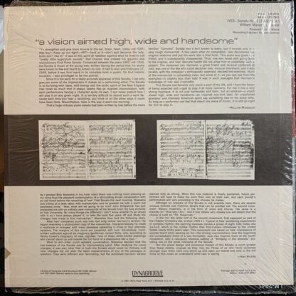 RCA Red Seal LSC-2941 - Charles Ives, William Masselos - Piano S - Image 2