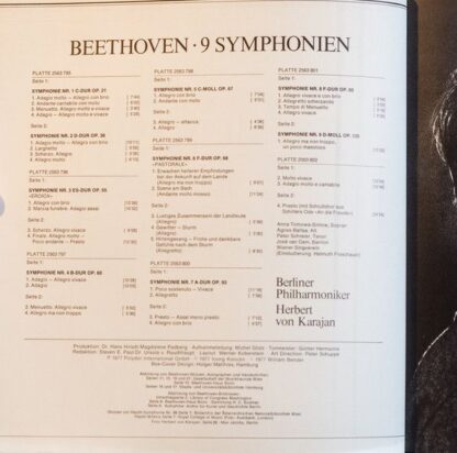 Deutsche Grammophon 2740 172 - Ludwig van Beethoven, Herbert von - Image 7