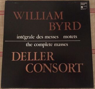 Harmonia Mundi HM 211/213 - William Byrd, Deller Consort - The C